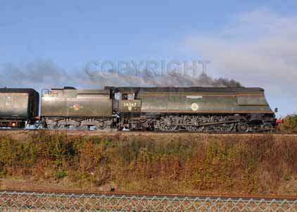 Purchase photo of 34067 TANGMERE at Worting Junction